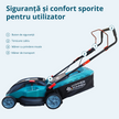 Mașină electrică de tuns gazonul KS 38LM16-BL thumbnail