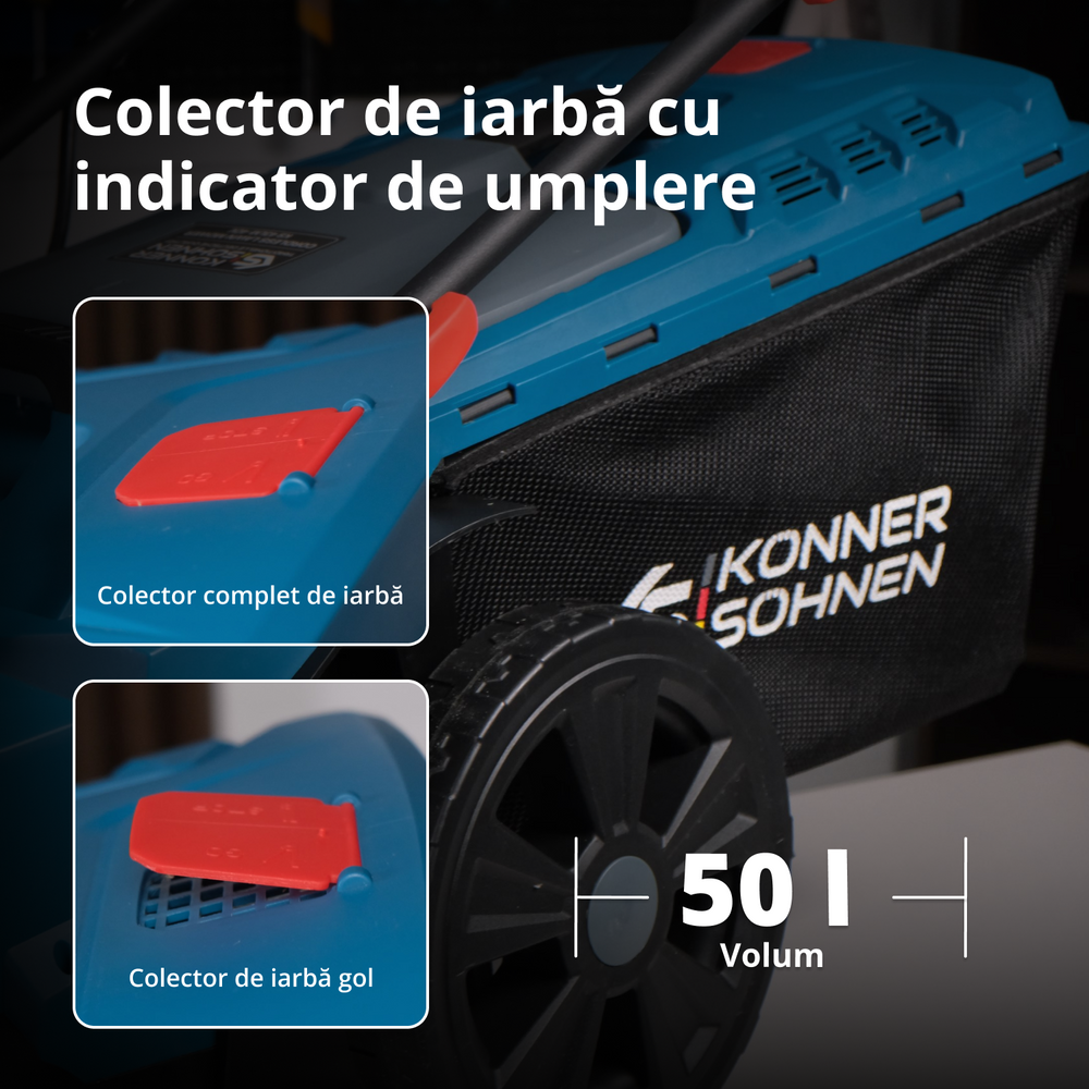 Mașină de tuns iarba cu acumulator KS 43LM-40V