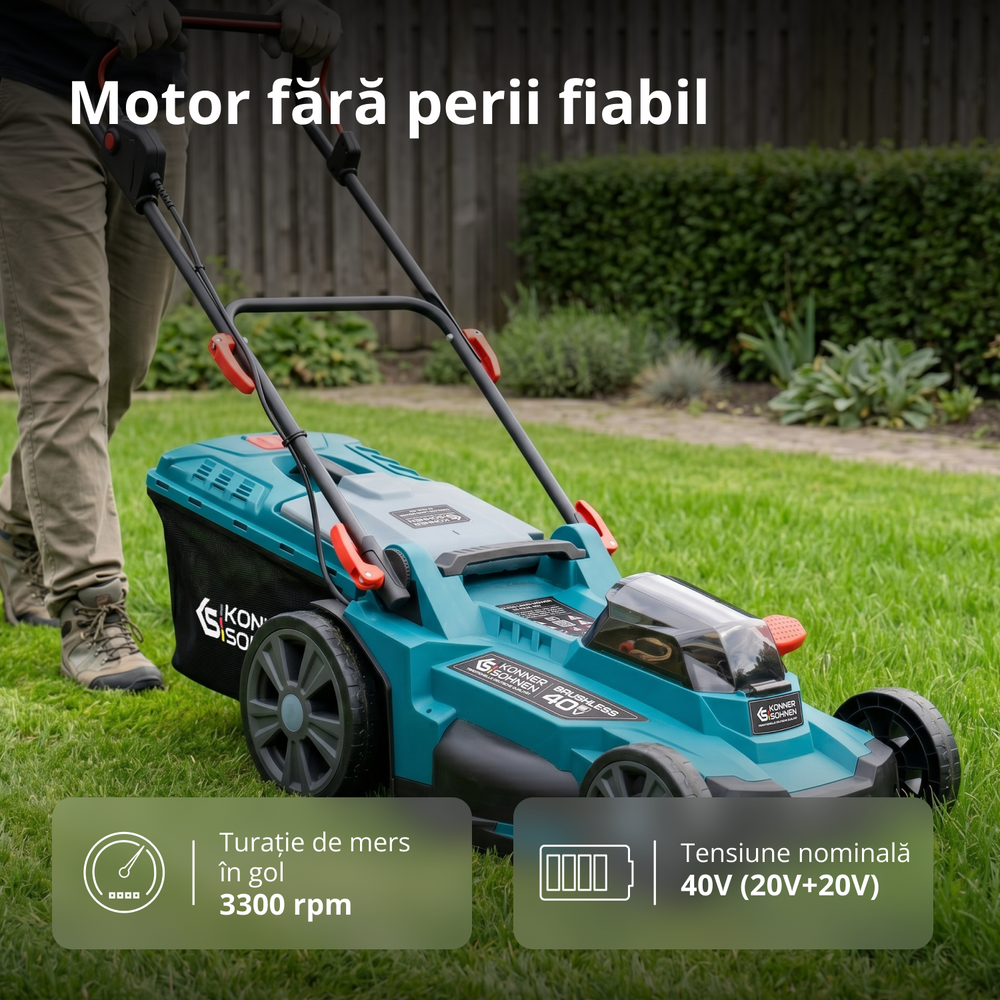 Mașină de tuns iarba cu acumulator KS 43LM-40V