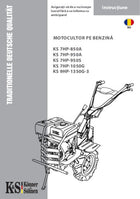 Cultivator pe benzina K&S 19/20