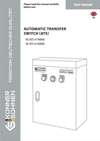 Interruptor de Transferência Automática KS ATS 4/100HD, KS ATS 4/160HD