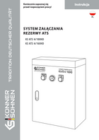 System załączania rezerwy ATS KS ATS 4/100HD, KS ATS 4/160HD