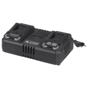 Caricabatterie doppio per batterie ricaricabili 20V KS C35A-2