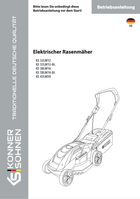 Elektrischer Rasenmäher KS 32LM12-BL, KS 38LM16-BL, KS 43LM20