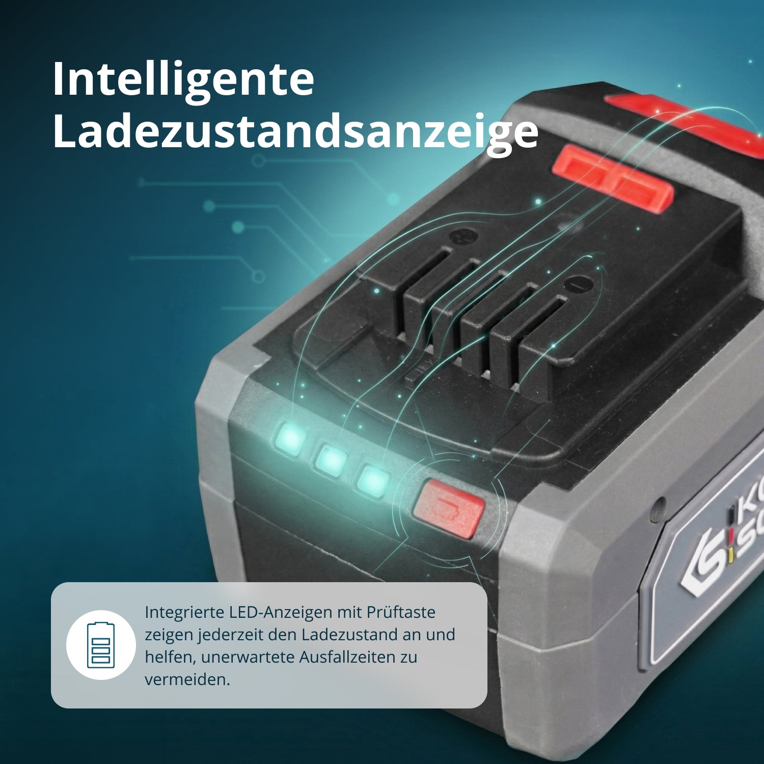 Li-Ion Akku 20V KS 20V8-2