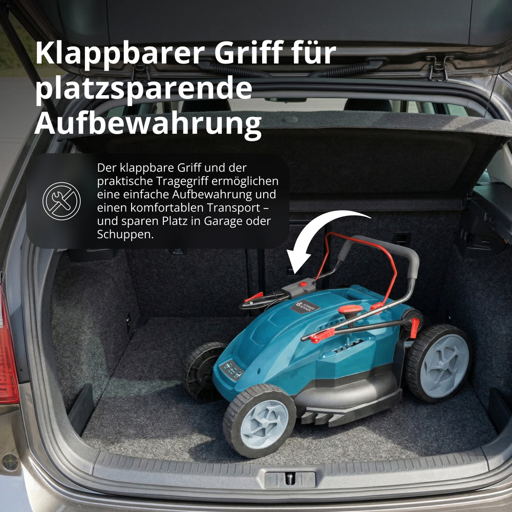 aufbewahrung rasenmäher Elektrischer Rasenmäher KS 43LM20