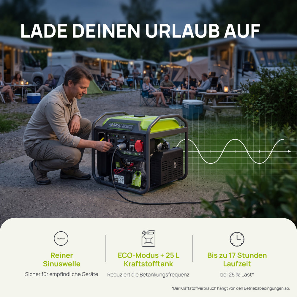 Invertergenerator KSB 80iE-1/3