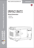 Diesel generators KS 16-1/3E, KS 16-1E