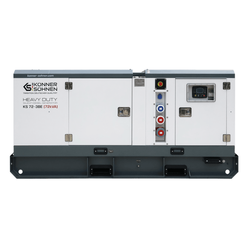Central eléctrica diésel trifásica KS 72-3BE 