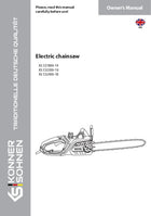 Ηλεκτρικό αλυσοπρίονο KS CS1800-14, KS CS2200-16, KS CS2400-18