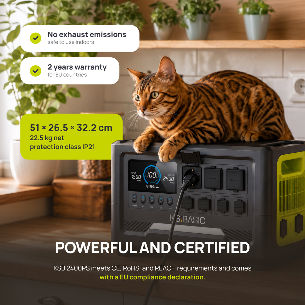 Portable Power Station KSB 2400PS