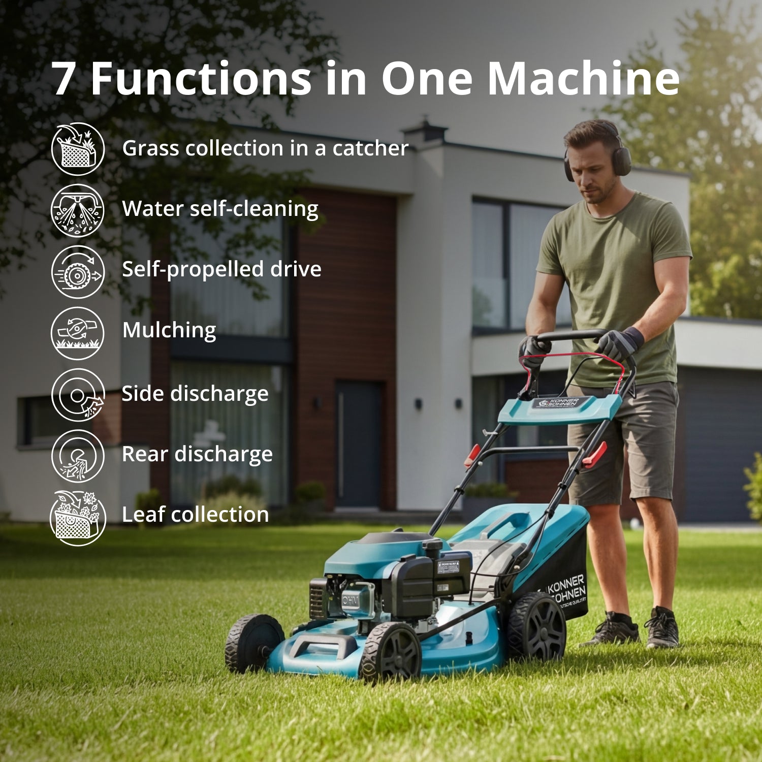 Cortacésped de gasolina KS 56LMG-SP