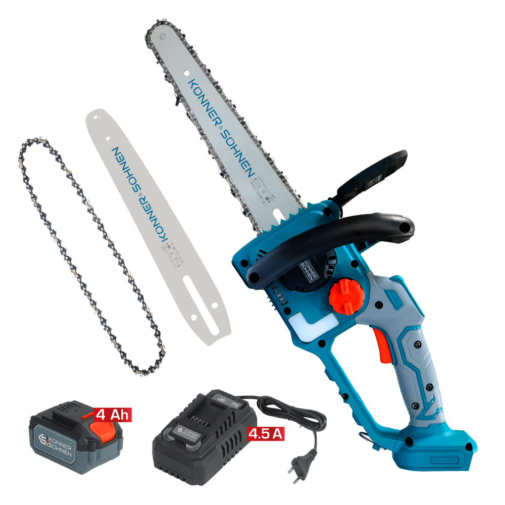 Ασύρματο Μίνι Αλυσοπρίονο KS MCS20V-12 SET