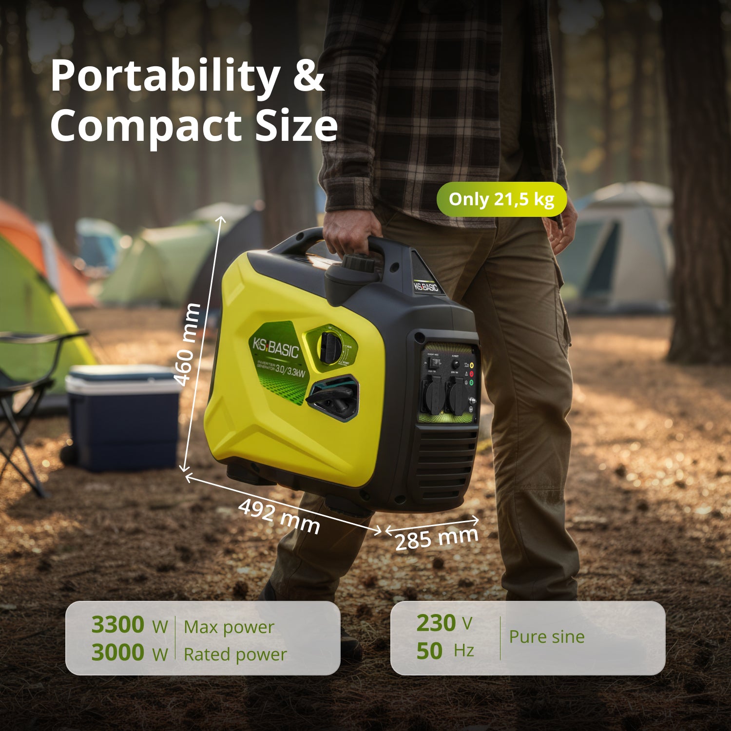 Inverter Generátor KSB 33i S