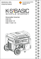 Generador Inversor KSB 55i, KSB 80iE-1/3, KSB 110iE-1/3
