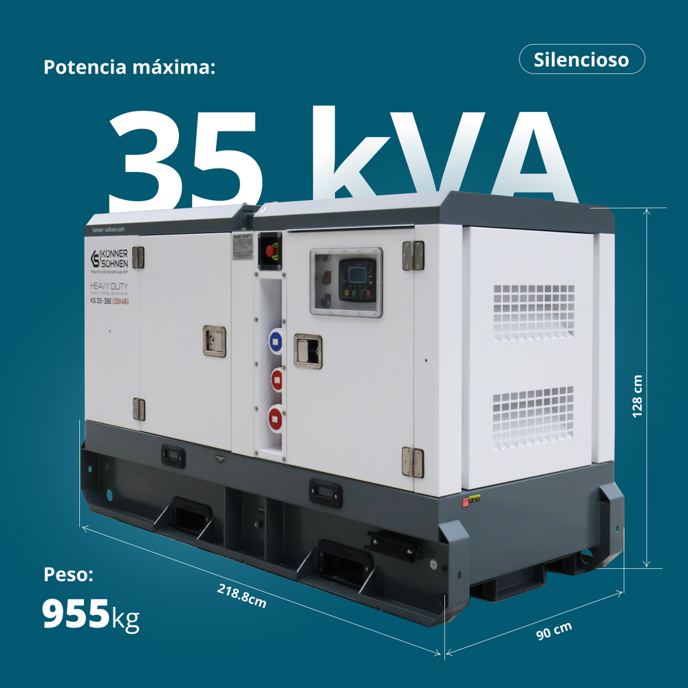 Tre-faset dieselkraftværk KS 35-3BE