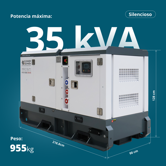 Tre-faset dieselkraftværk KS 35-3BE