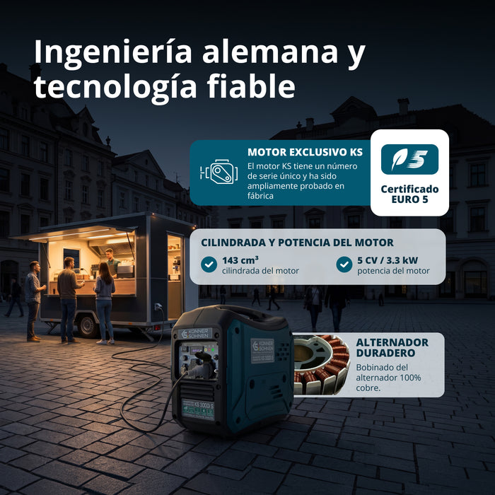 Inverter generátor KS 3000i S