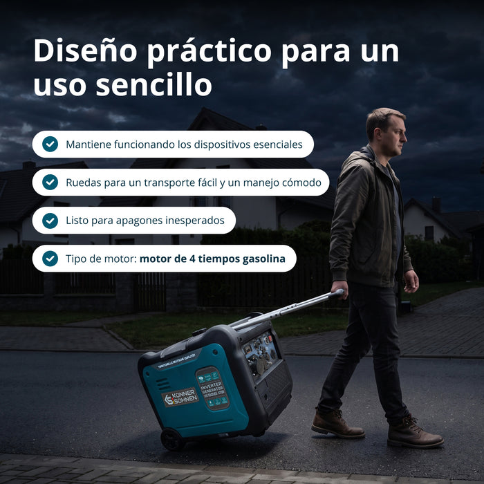 Gerador inversor KS 5500iE S ATSR
