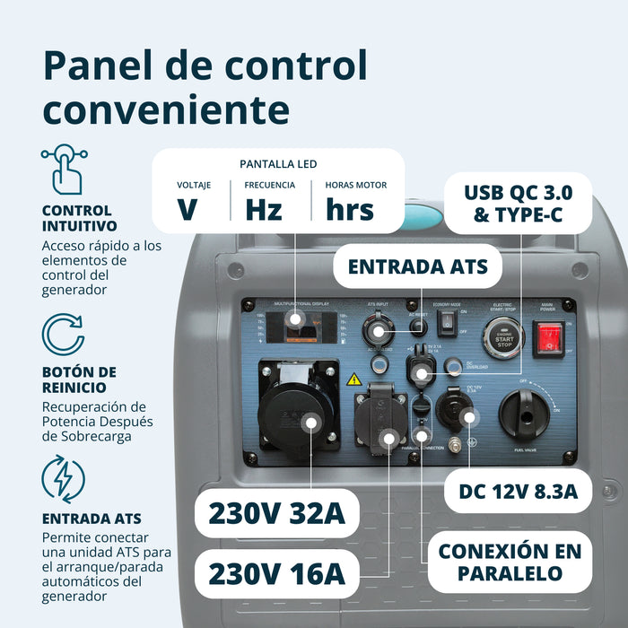 Gerador inversor KS 5500iE S ATSR