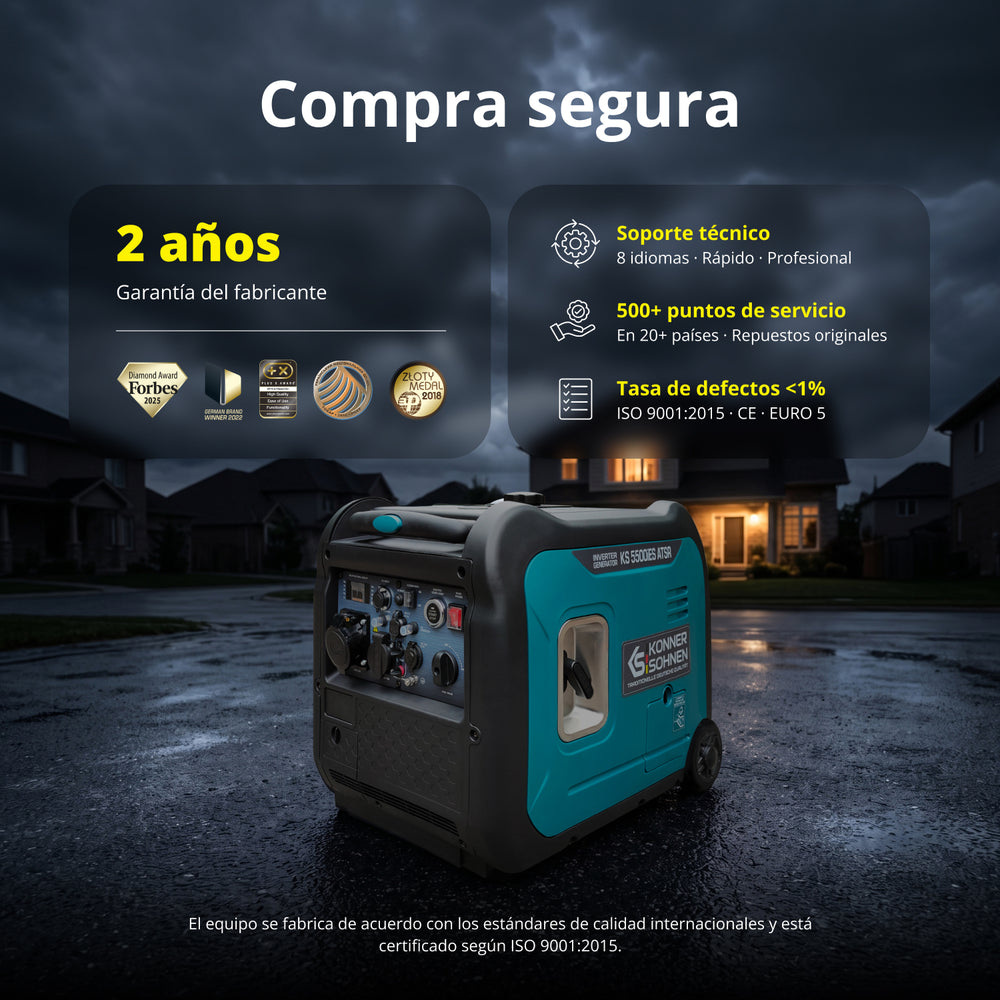 Gerador inversor KS 5500iE S ATSR