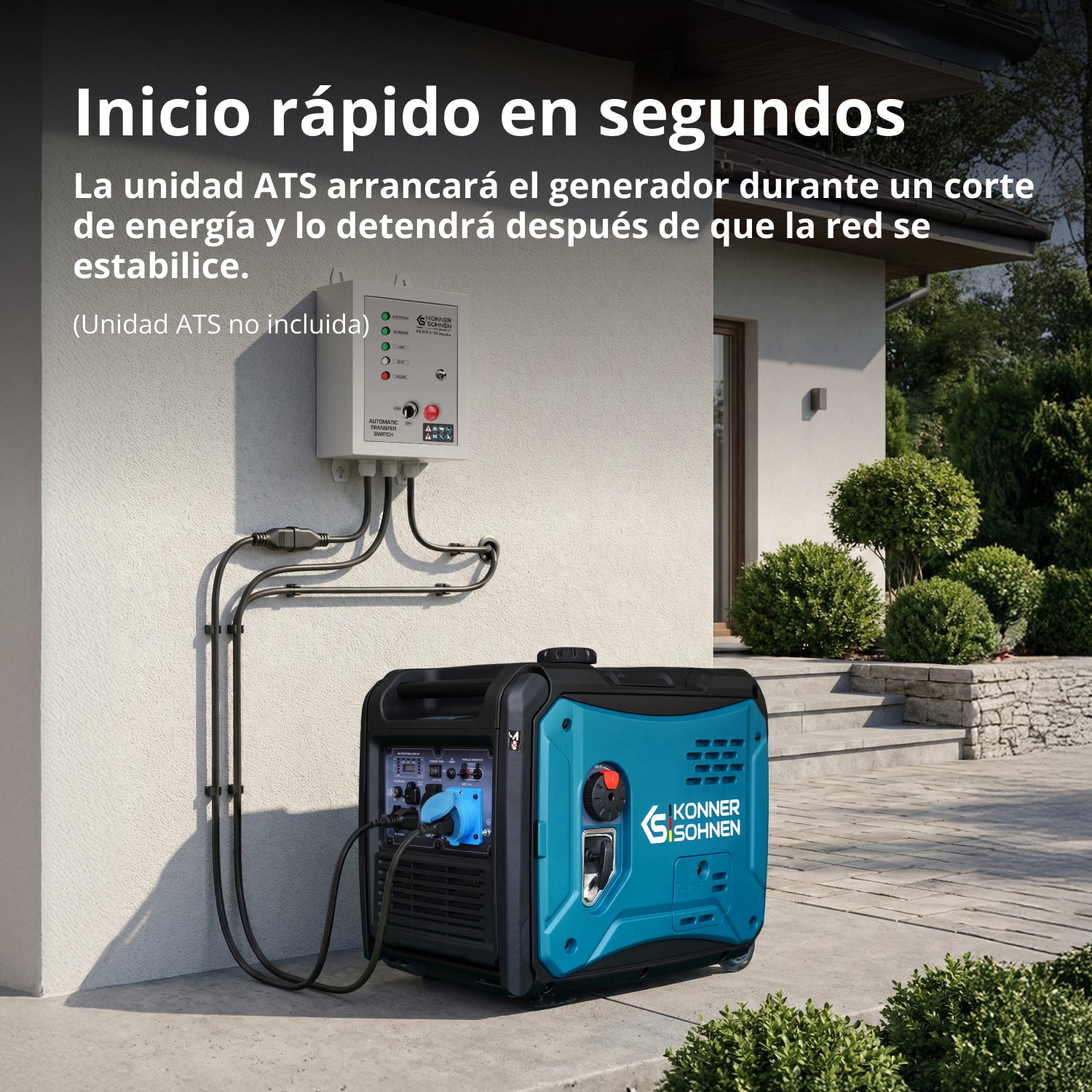 Invertorový generátor KS 6000iE S