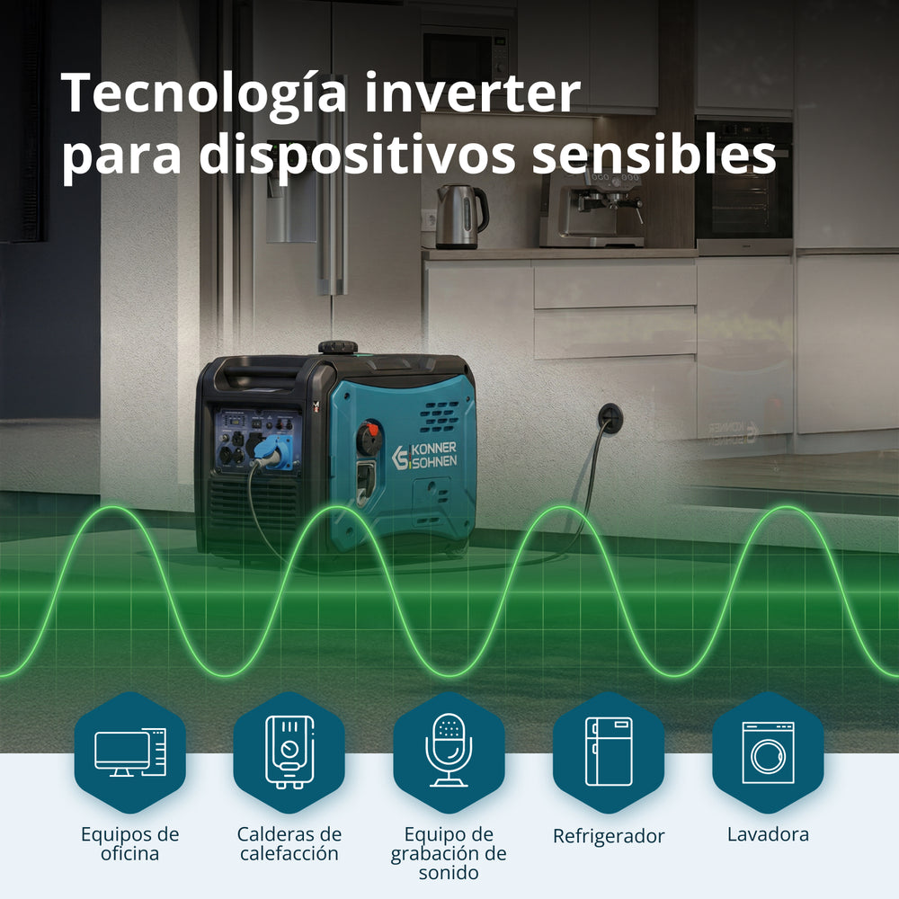 Invertergenerator KS 6000iE S