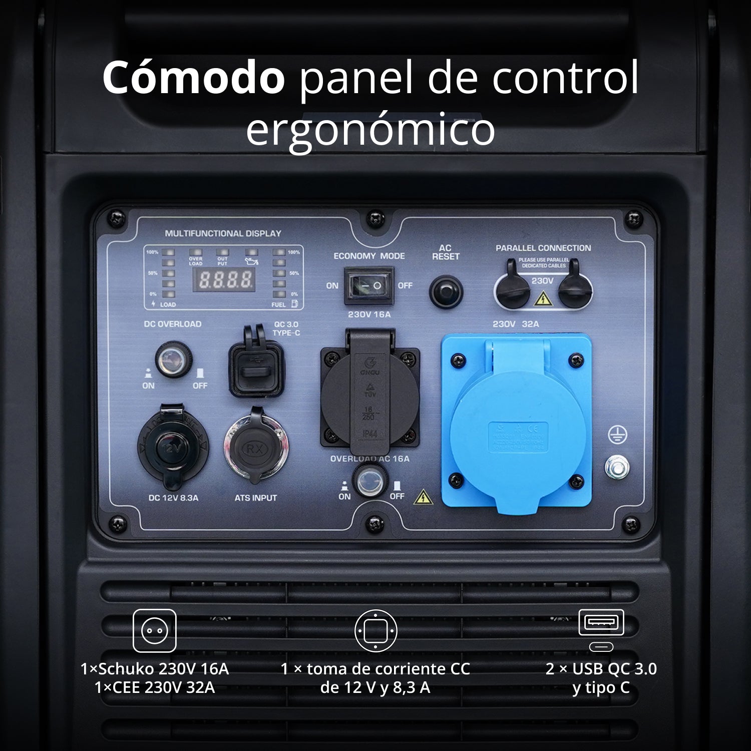 Invertorový generátor KS 6000iE S