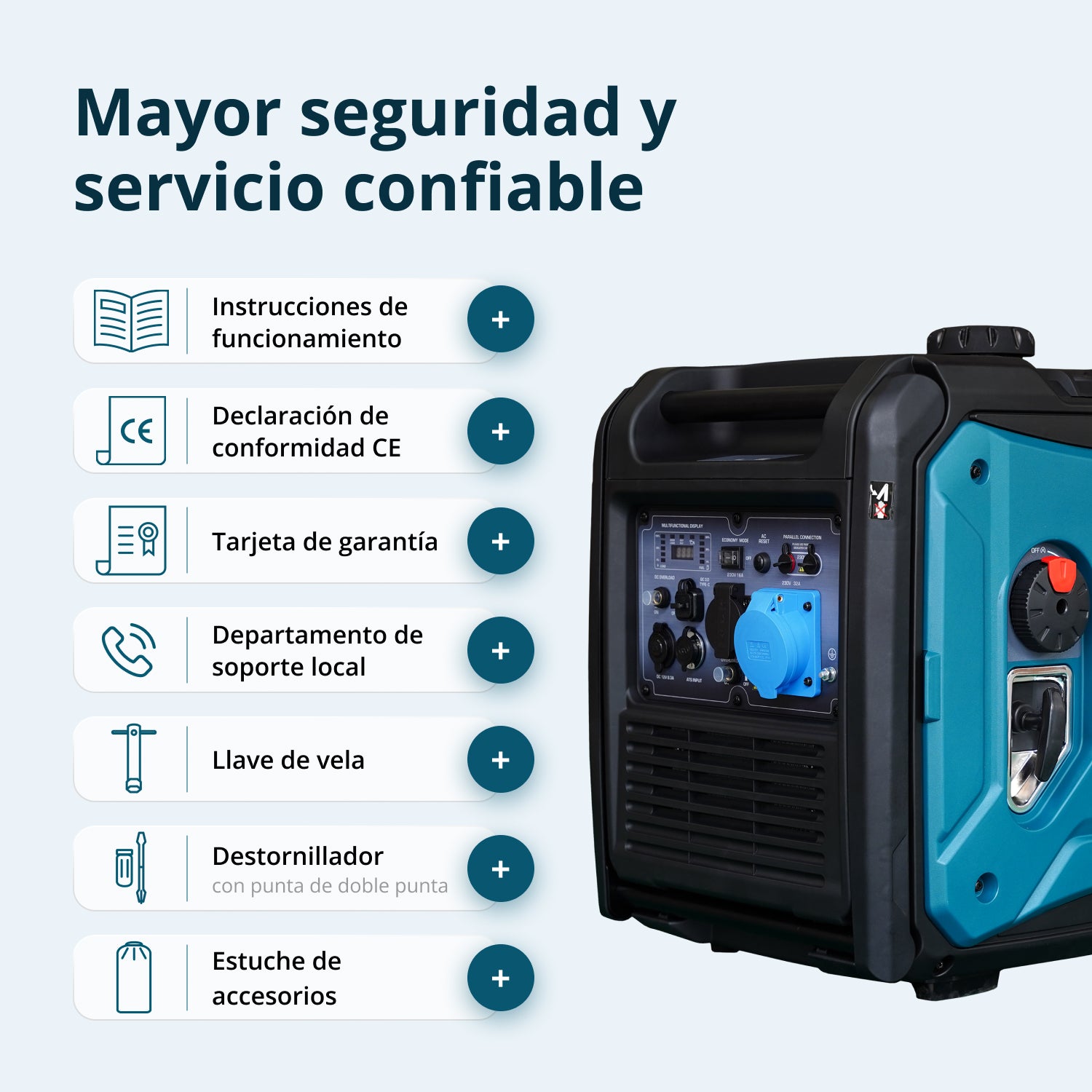 Invertorový generátor KS 6000iE S