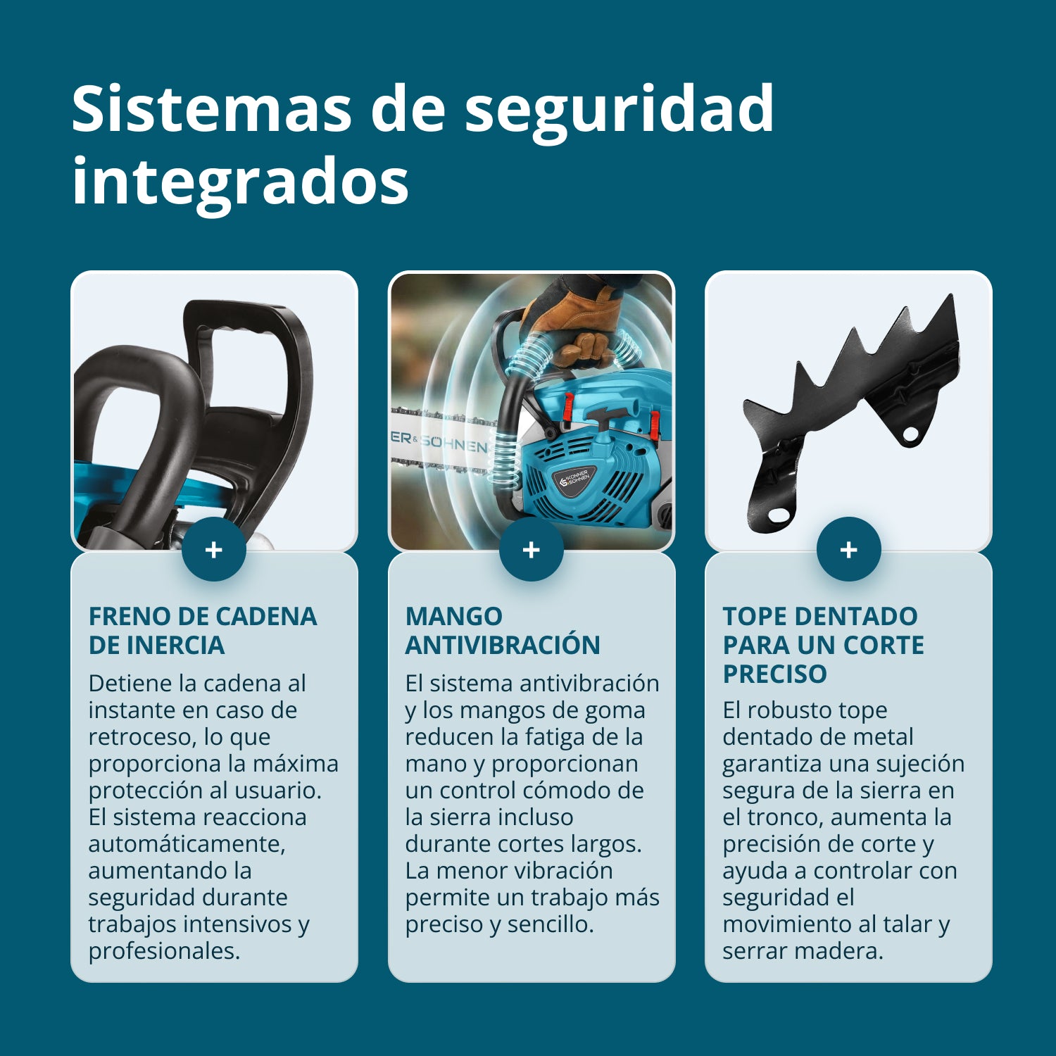 Benzines láncfűrész KS CS40G-20