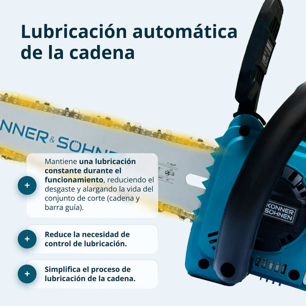 Bežična Mini Lančana Testera KS MCS20V-12 SET PLUS