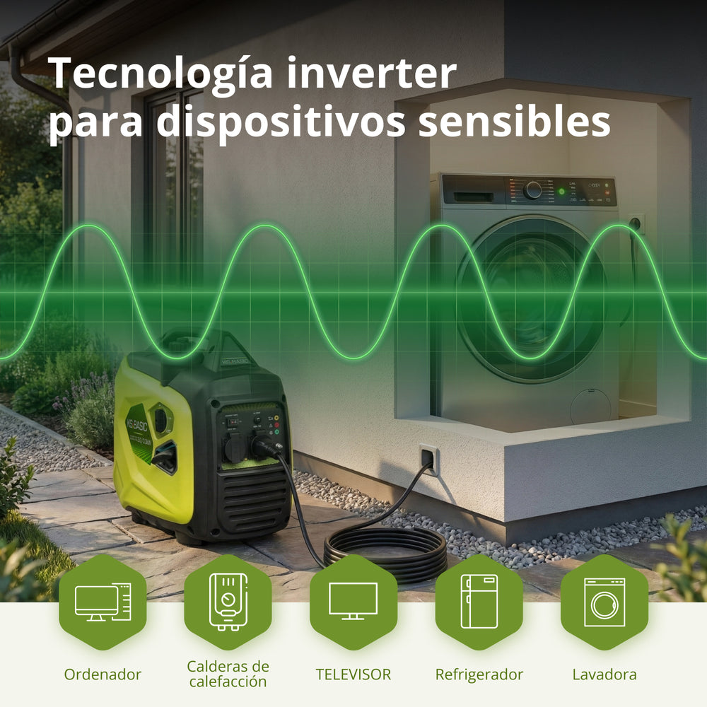Generador de gasolina inverter KSB 33i S