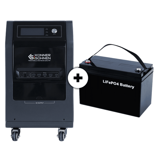 Praca z zewnętrznym akumulatorem