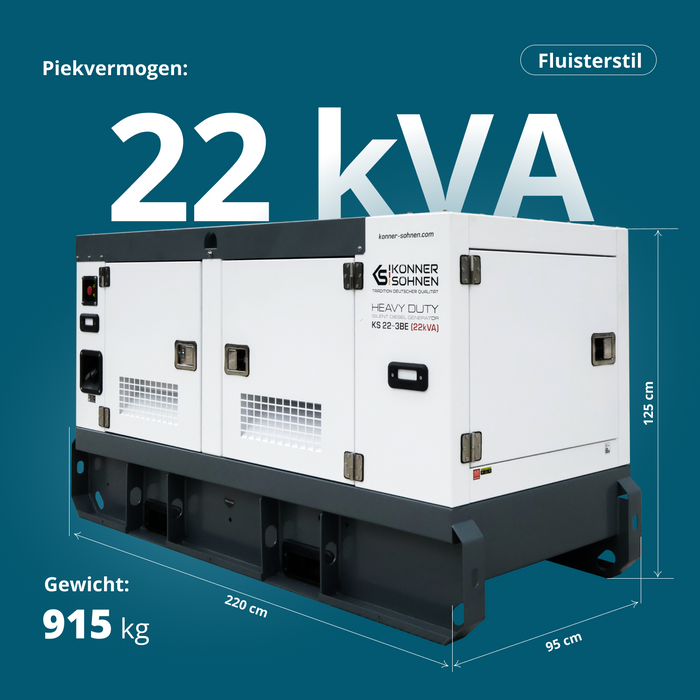 Kolmivaiheinen dieselvoimala KS 22-3BE