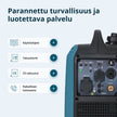 Invertterigeneraattori (LPG/bensiini) KS 1900iG S thumbnail