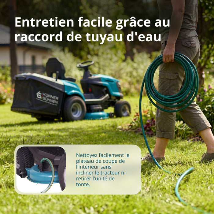 Tracteur tondeuse à gazon à essence KS 98TMG-H