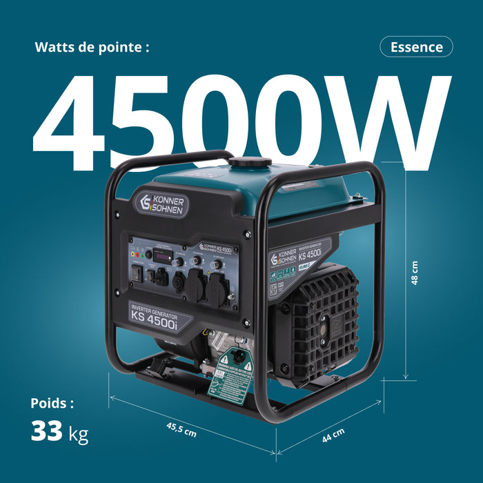 Groupe électrogène onduleur KS 4500i