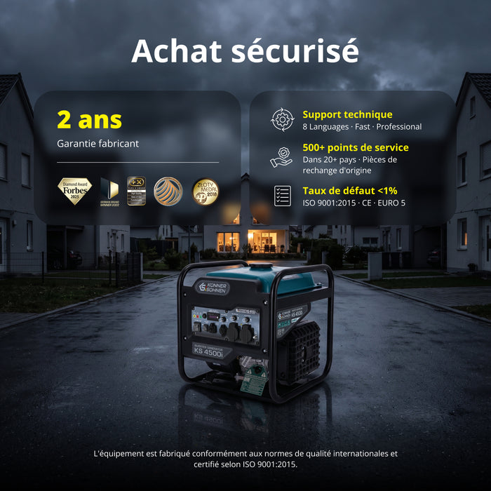 Groupe électrogène onduleur KS 4500i
