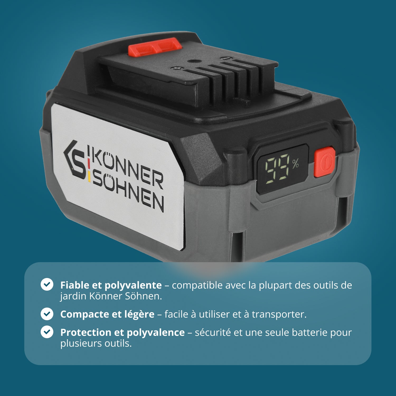 Batterie lithium 20V KS 20V4-1