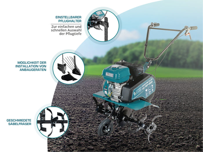 Gasoline tiller KS 7HP-850A