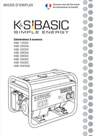 Benzínový generátor K&S BASIC