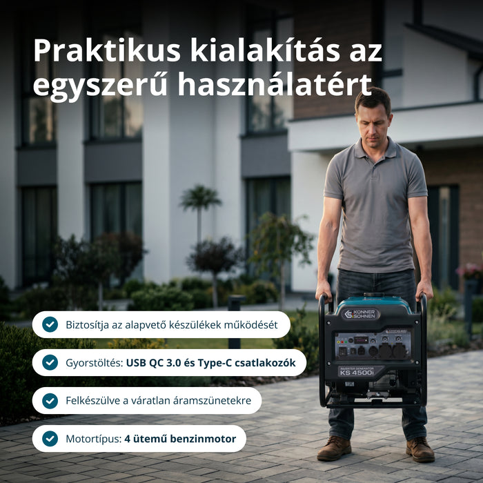 Inverter Generátor KS 4500i