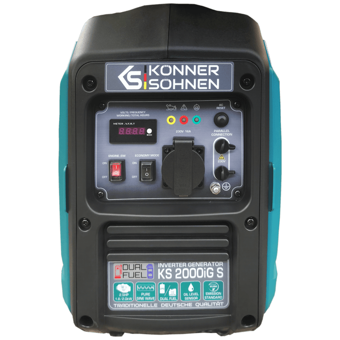 Groupe électrogène à essence-gaz de type inverter KS 2000iG S