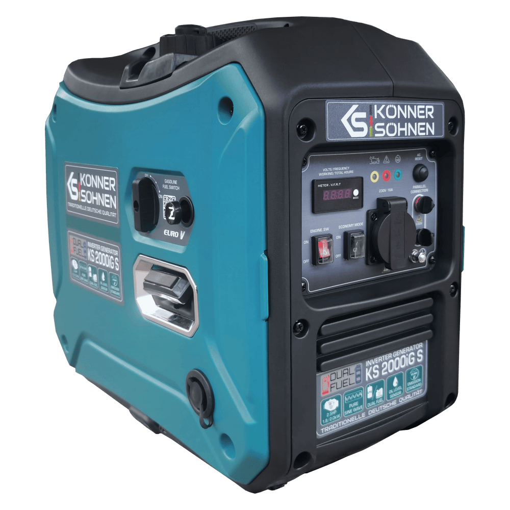 Groupe électrogène à essence-gaz de type inverter KS 2000iG S