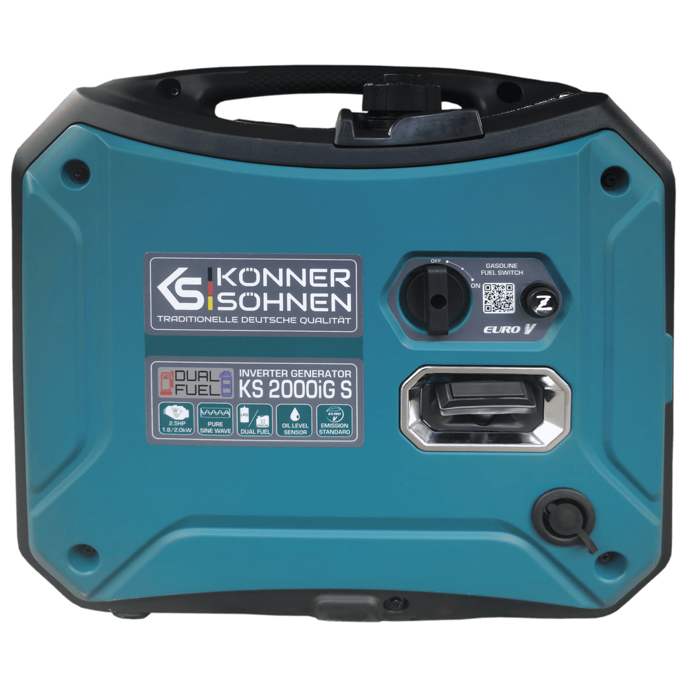 Groupe électrogène à essence-gaz de type inverter KS 2000iG S