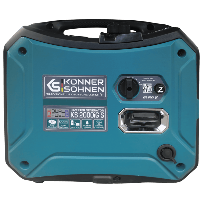 Groupe électrogène à essence-gaz de type inverter KS 2000iG S