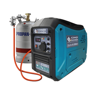 Groupe électrogène à essence-gaz de type inverter KS 2000iG S