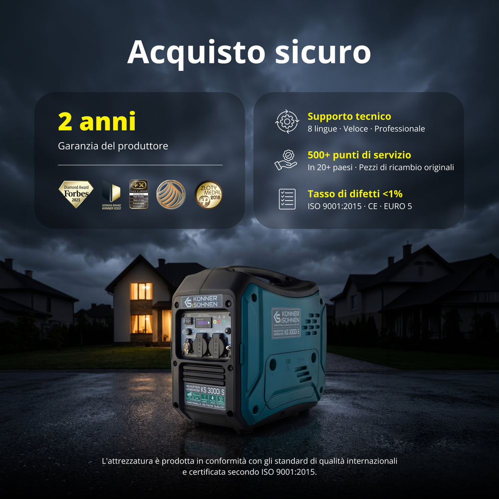 Generatore inverter KS 3000i S