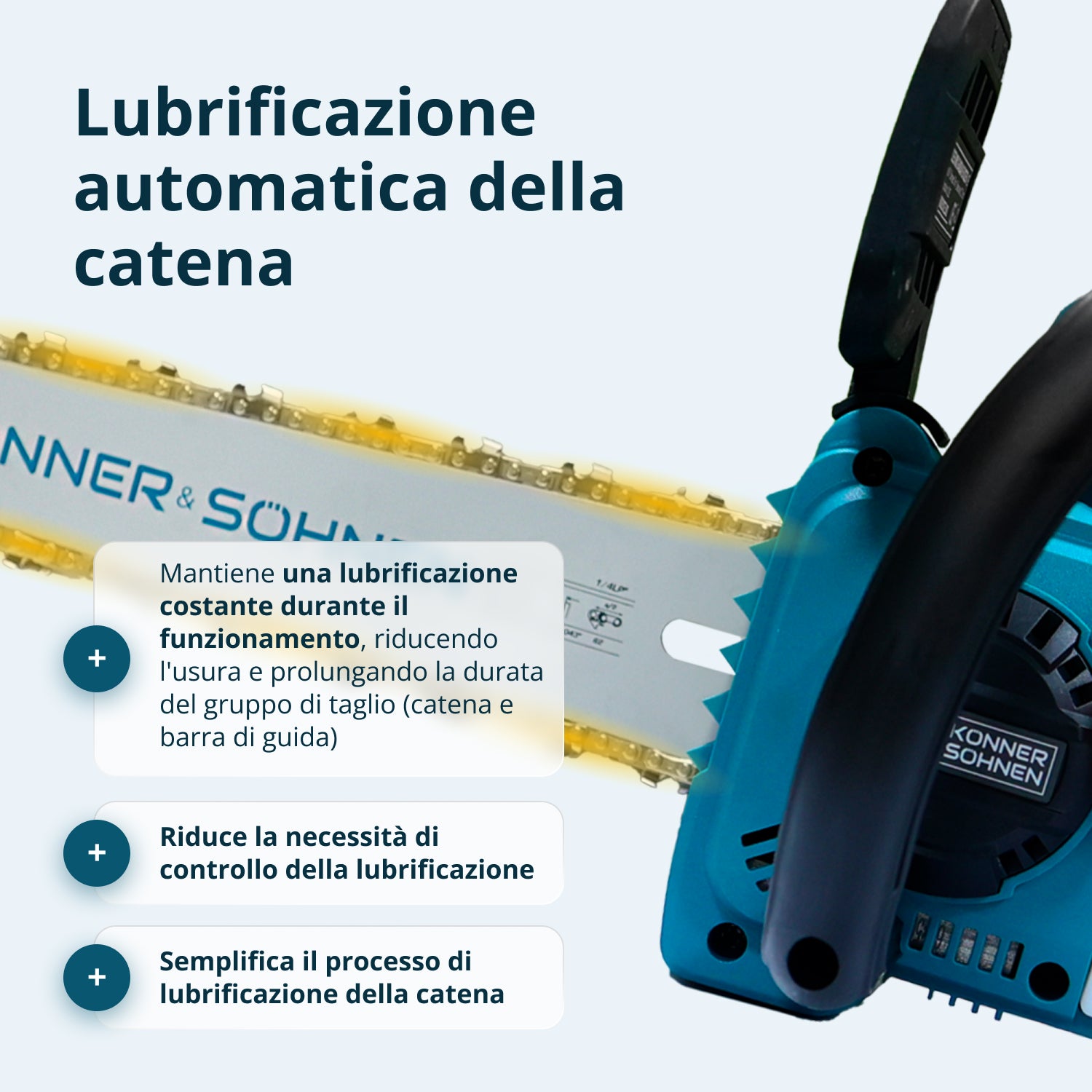 Motosega Mini a Batteria KS MCS20V-12