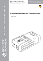 Starthilfe mit Luftkompressor KS JSP-1300